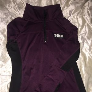PINK ultimate half zip